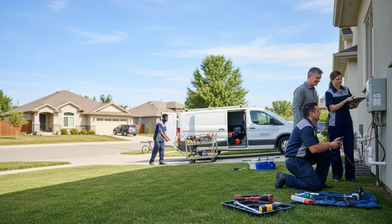 Tankless water heater service in Edwards, CA